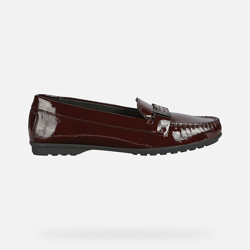 Mocassins Geox Senhora Bordeaux - Elidia - CPQSF2513